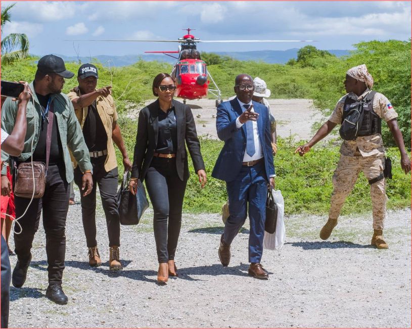 Visite de la DG de l'ONA au bureau régional de Port-de-Paix 